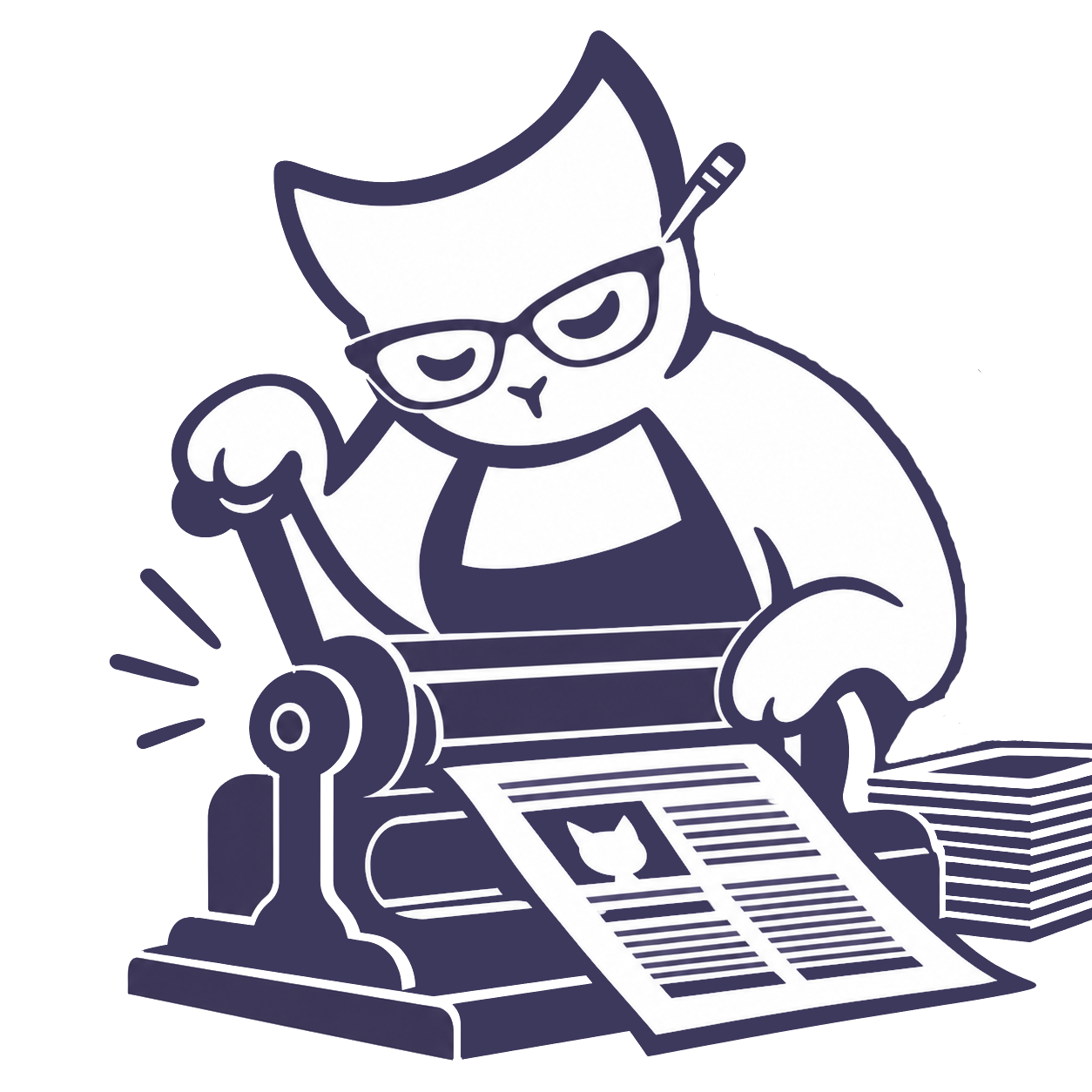 Portrait of Inky Paws, Publisher